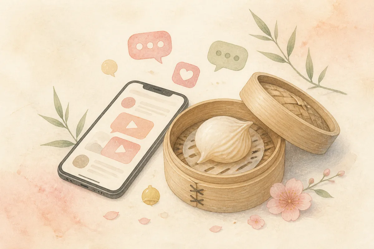 SNSでよく見る中国語のイラスト